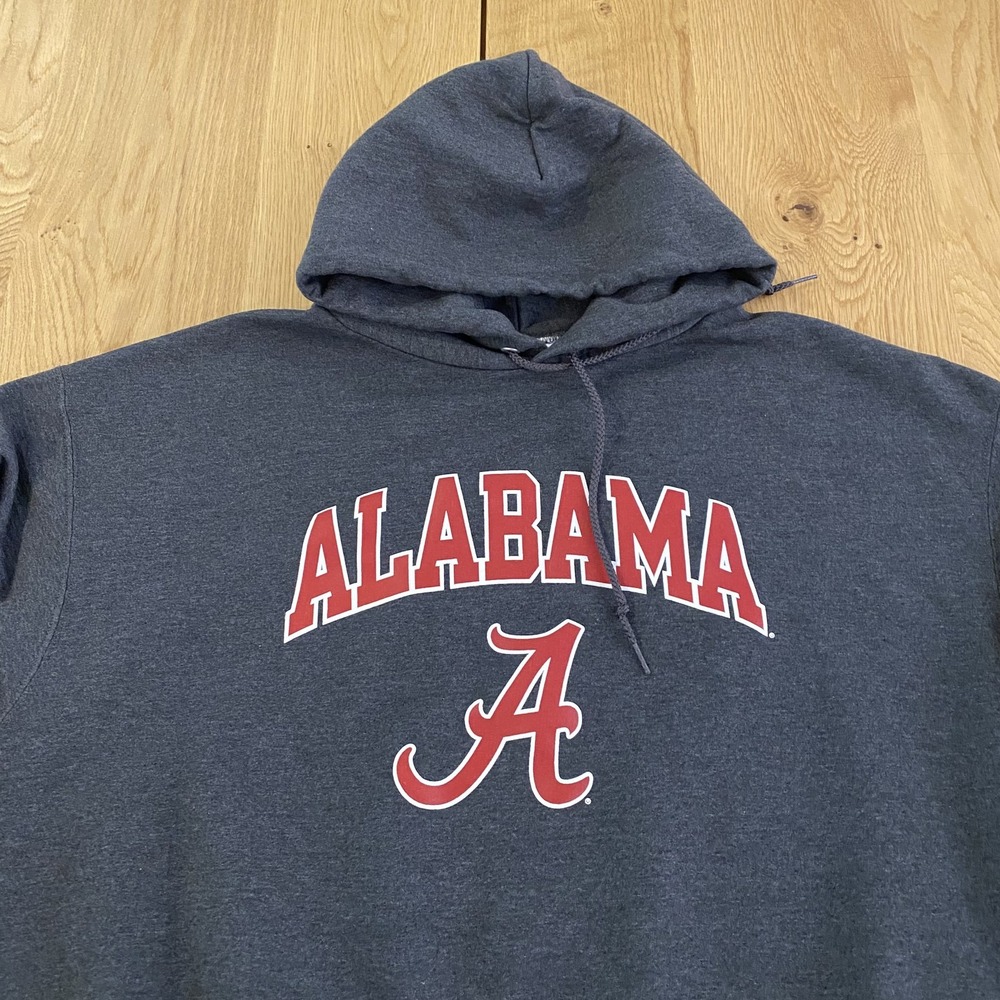 Champion Alabama Crimson Tide pullover hoodie men's 2XL gray